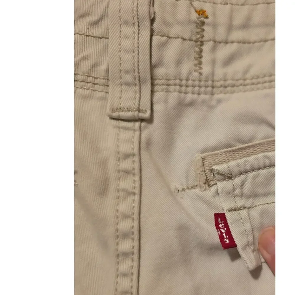Levis Cargo Shorts Boys Sz 20 Regular Waist‎ 30
